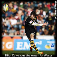 Elliot Daly Wasps Gloucester